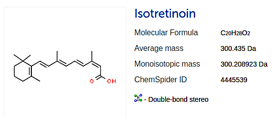 Isotretinoin (Accutane) capsules