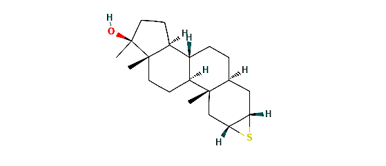 Methepitiostane (Havoc) molecular structure