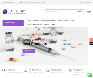Sted-Bay.com website screenshot
