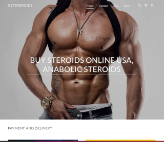 BuySteroidsUSA.info homepage screenshot.