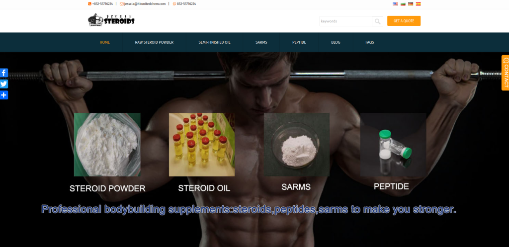 buybiosteroids.com website screenshot