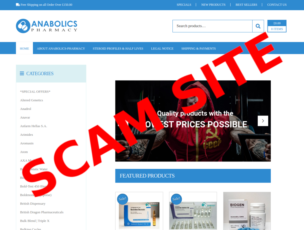 Fraudulent Frame anabolics-pharmacy.com